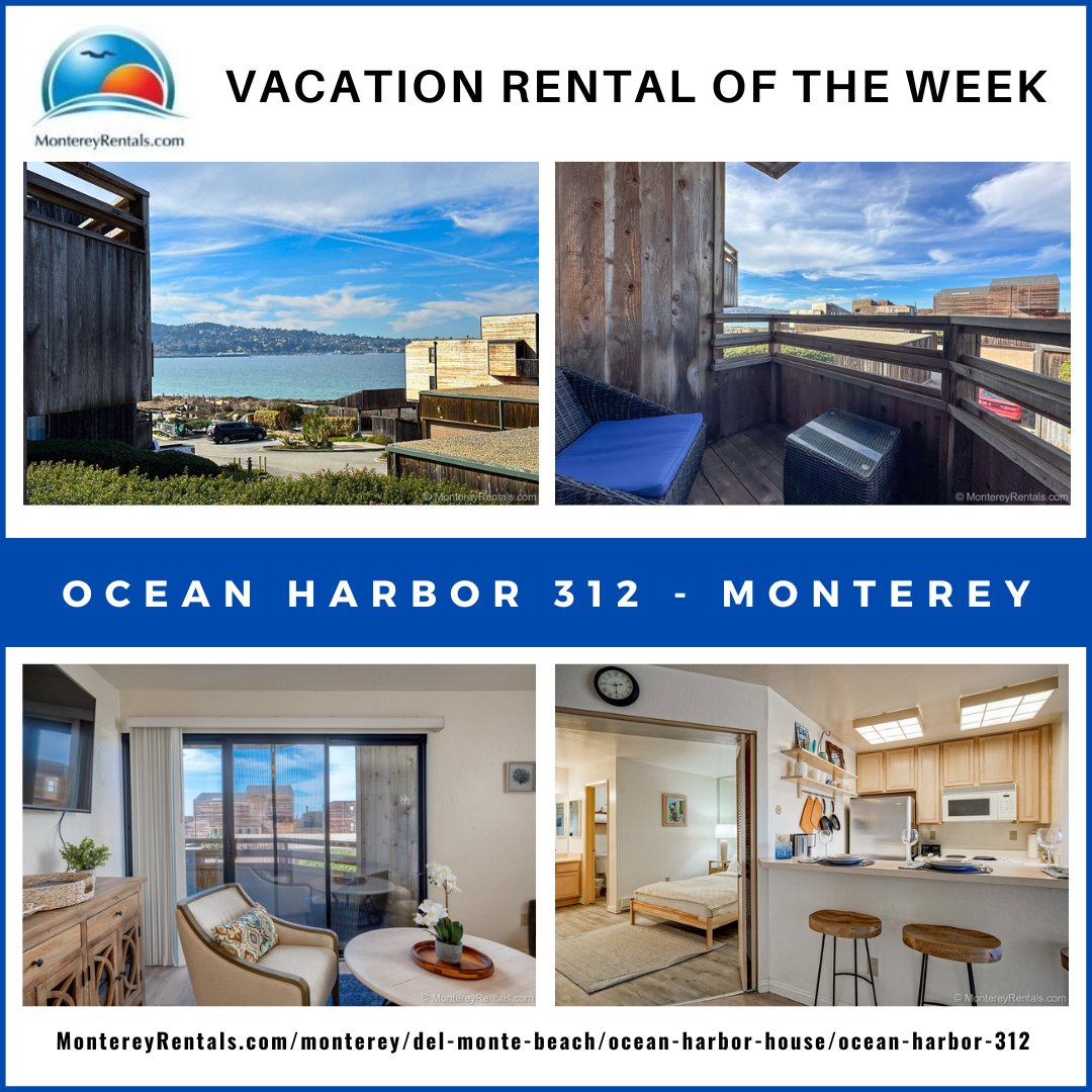 Ocean Harbor 312 - Monterey - Vacation Rental Special $79/night